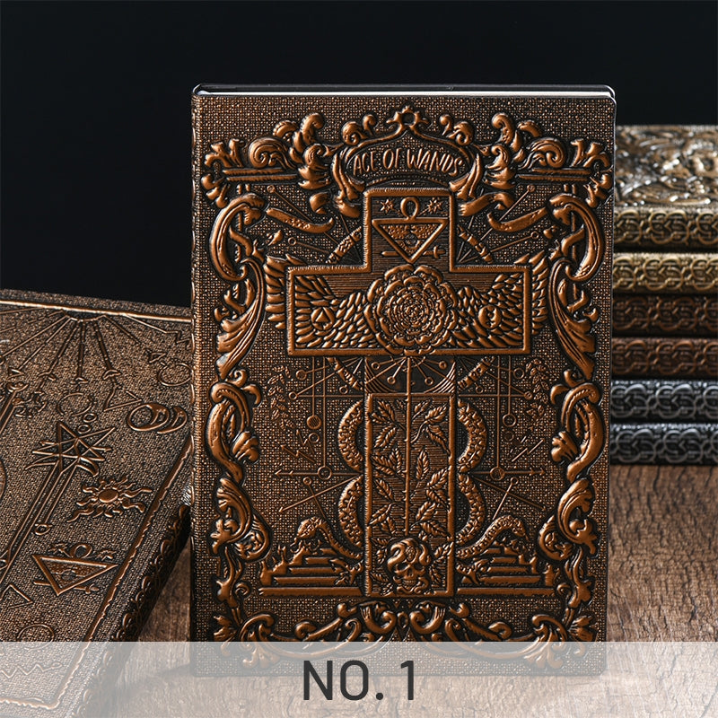 Vintage Tarot Relief Notebook sku-3