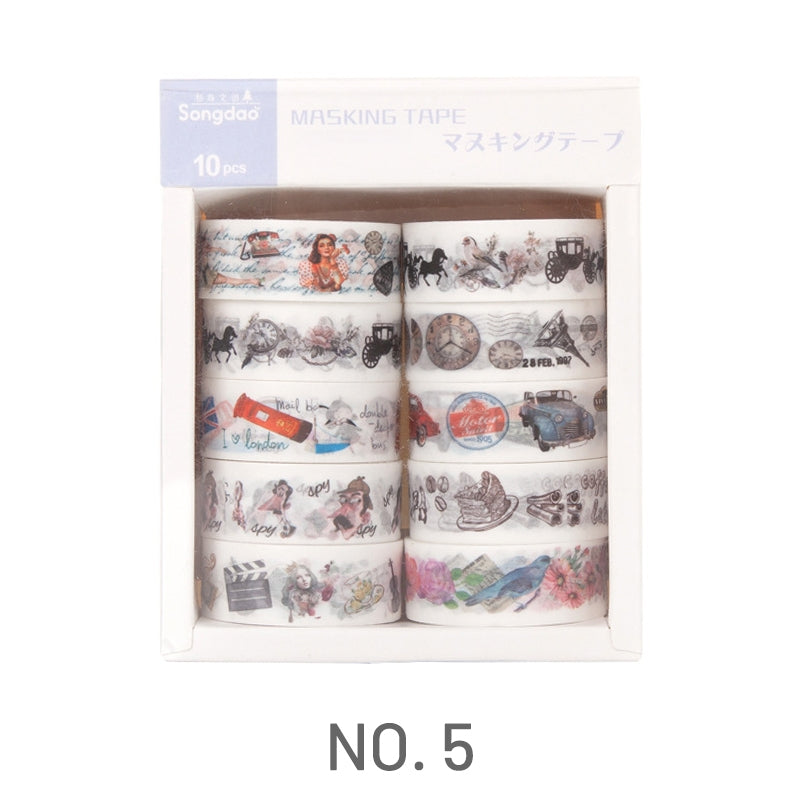 Years Trace Cartoon Washi Tape sku-5